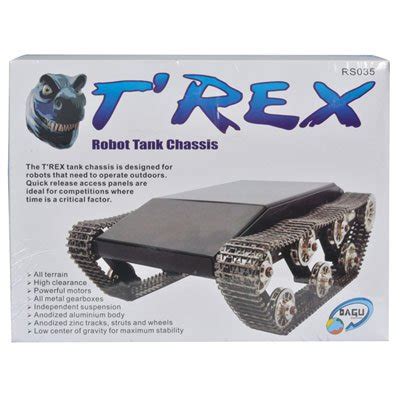 t rex metal robot tank chassis|Amazon.com: Dagu T'Rex Metal Tank Chassis : Toys & Games.